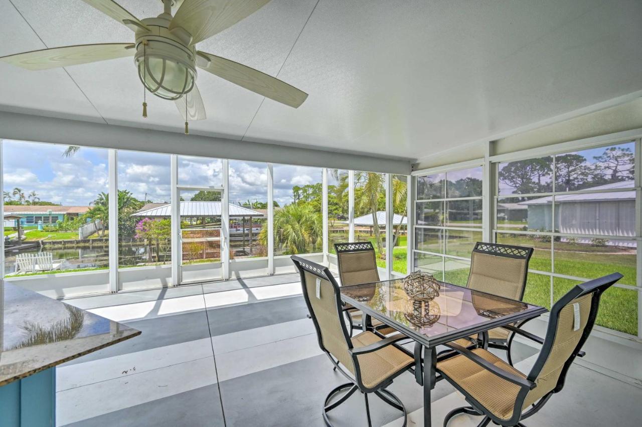 Waterfront Lake Placid Escape With Dock And Lanai Екстер'єр фото